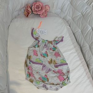 Egg Kiera romper 6 months baby butterfly